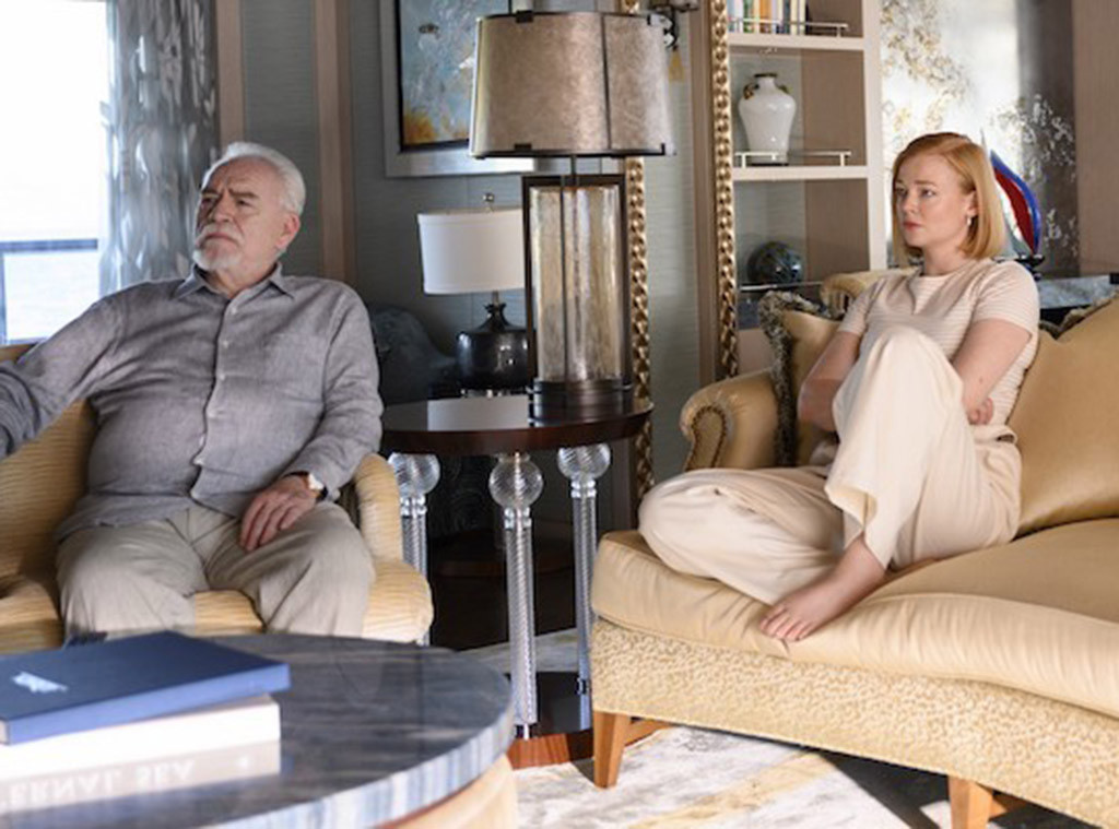 Brian Cox, Sarah Snook, Succession Brian Cox, Sarah Snook, Succession